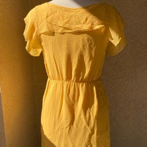 3.1 Phillip Lim Silk Mini Yellow Dress Size M/8